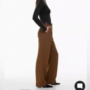 Aritzia Effortless Pant - Cognac
